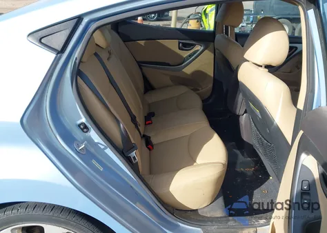 2013 Hyundai Elantra Limited z USA, uszkodzony, nr VIN KMHDH4AEXDU689728